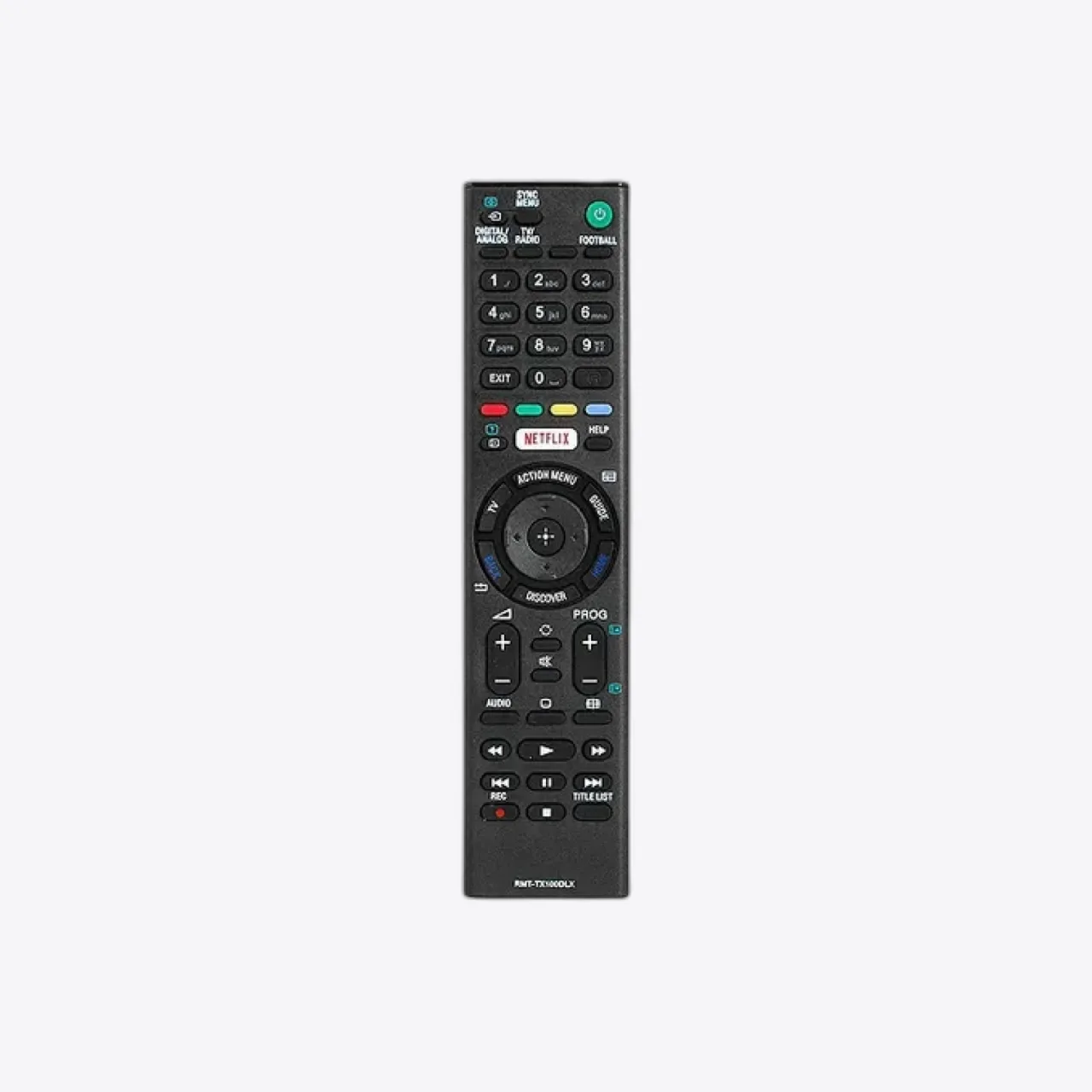 PIL6082 RMT-TX100D távirányító SONY SMART TV-hez, NETFLIX funkció