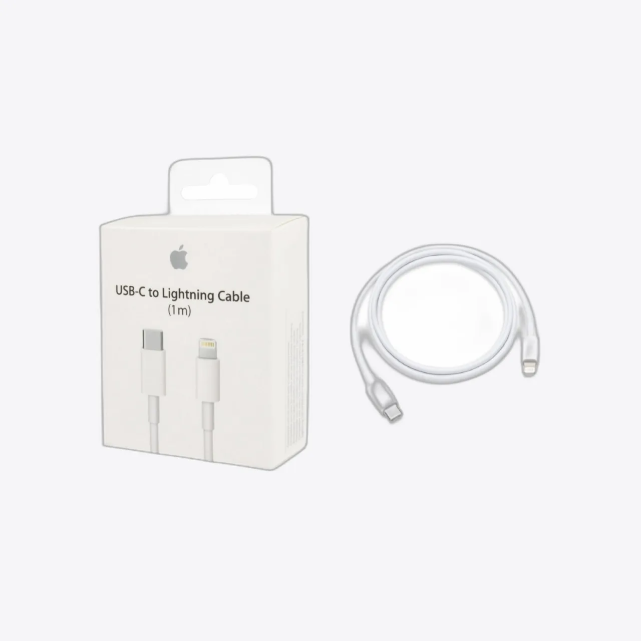 BLISZTERES Apple USB-C - Lightning (8Pin) gyári adatkábel 1 méter (MUQ93ZM/A)
