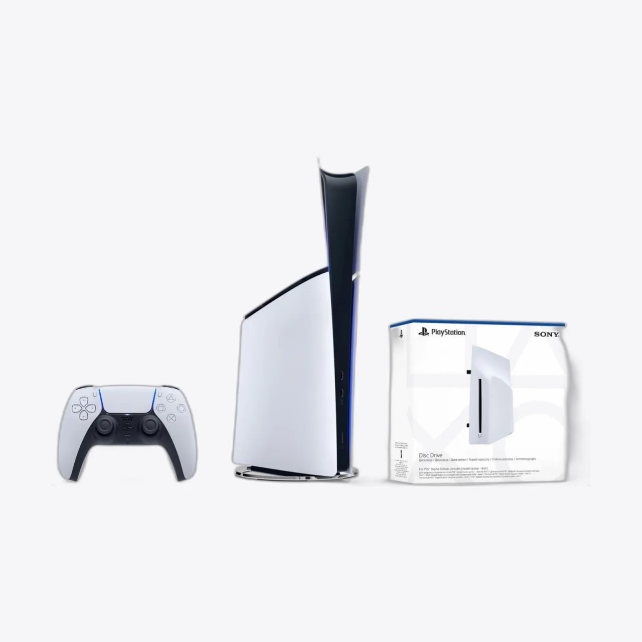 PlayStation 5 Disc Drive (PS5 Digital Slim kompatibilis)