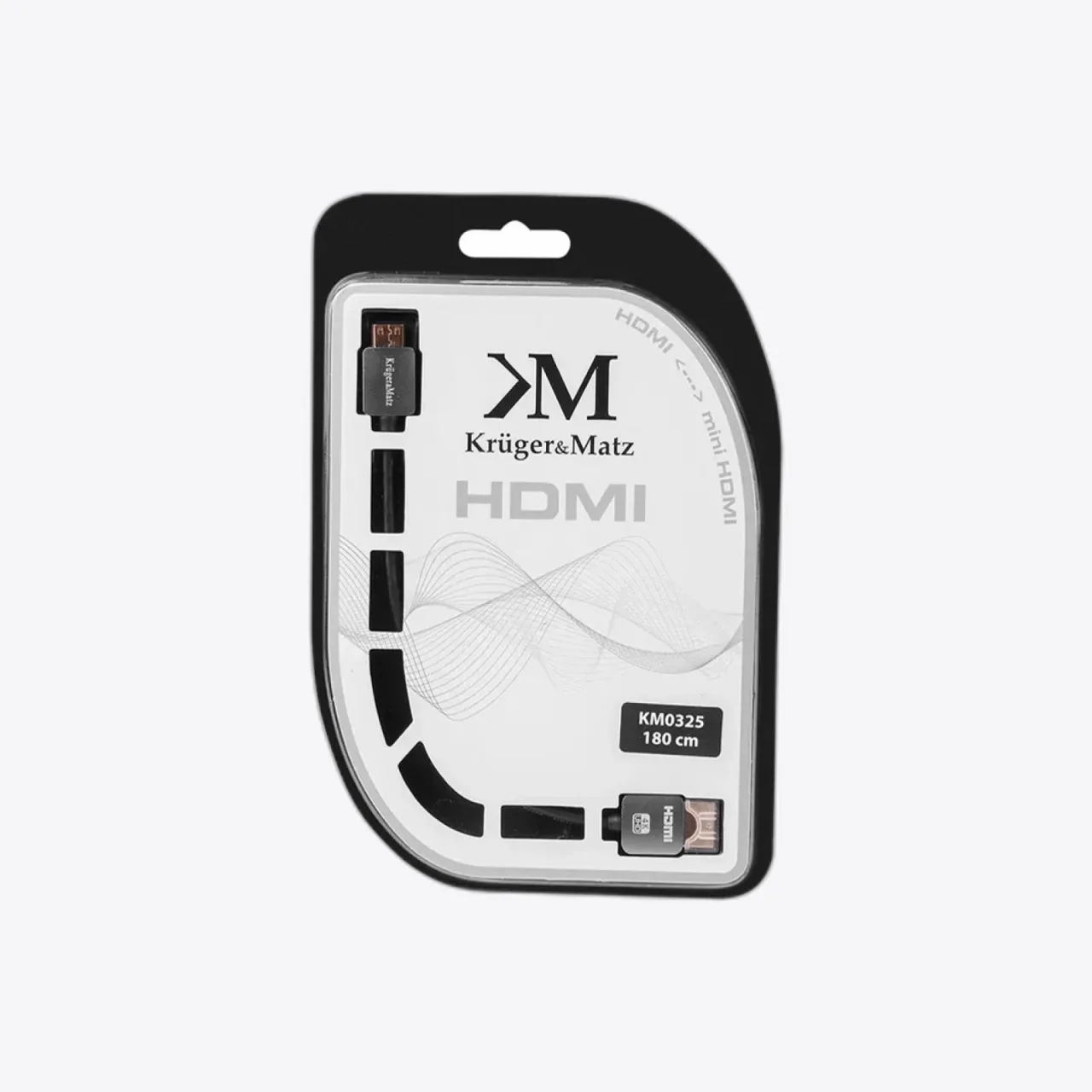 KM0325 Krüger&Matz HDMI - Mini HDMI kábel 1,8m, image 2