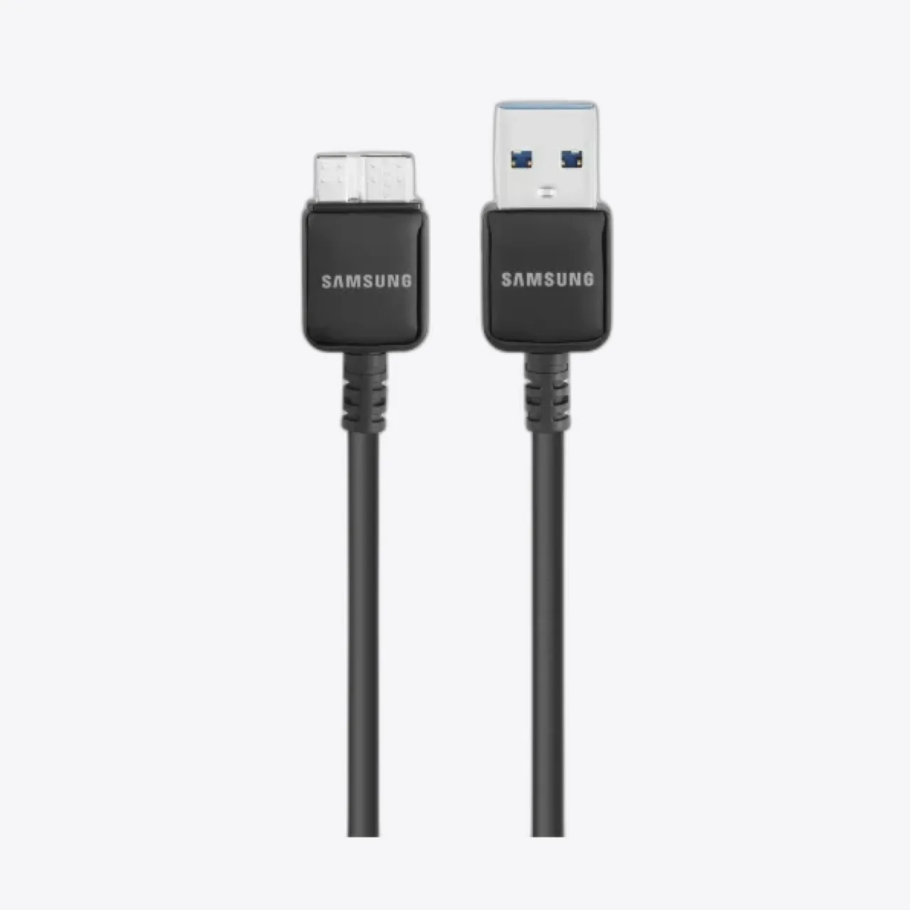 Samsung ET-DQ11Y1BE Galaxy Note 3, Galaxy S5 fekete gyári USB 3.0 adatkábel 1.5m (HHD rack kábel)