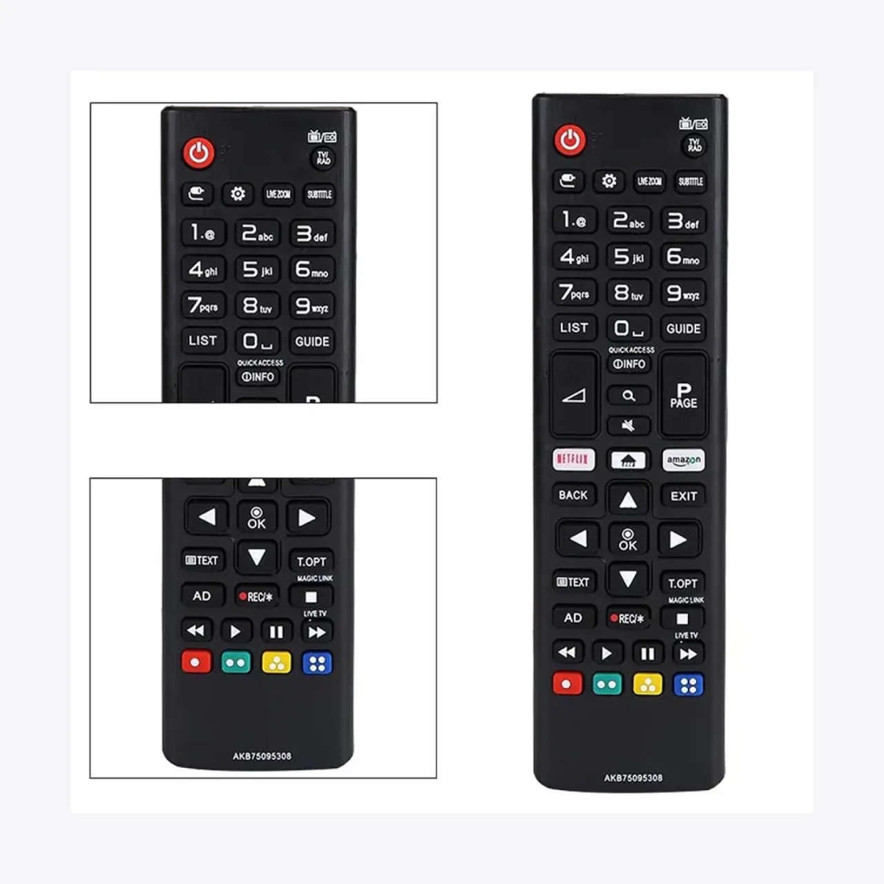 LG AKB75095308 távirányító Netflix 303K, 1. kép