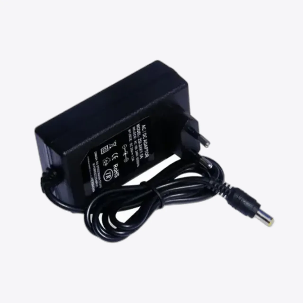 Stabilizált kapcsolóüzemű tápegység 24V 1,5A 5,5x2,1mm