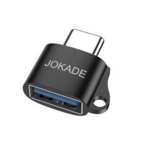   JOKADE JC004 ZHIHAO USB TYPE-C / USB FEMALE OTG ADAPTER FEKETE