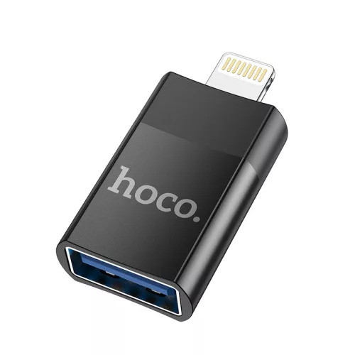 HOCO UA17 LIGHTNING / USB 2.0 ADAPTER FEKETE