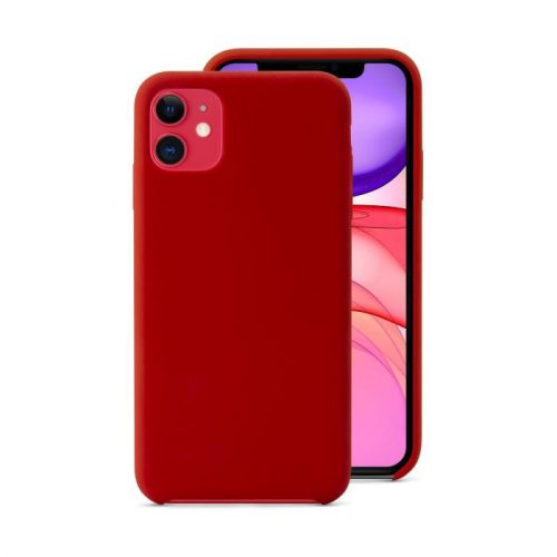 iPhone 11 bordó szilikon tok