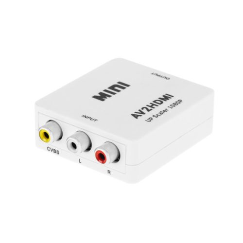 KOM0983 RCA (bemenet) - HDMI (kimenet) átalakító