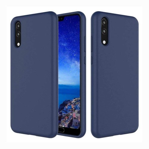 Huawei P20 Pro kék szilikon tok