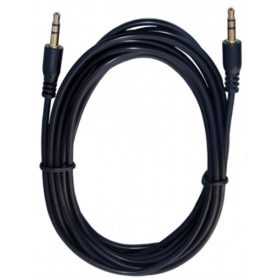   KPO2743T-3 Jack kábel, 3,5mm sztereó jack dugó - dugó, aranyozott, 3m
