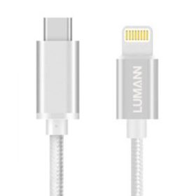 Lumann lightning - type C adatkábel, 2M, ezüst