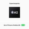 MacBook Air 13" M2 Magyar 2022 Éjfekete