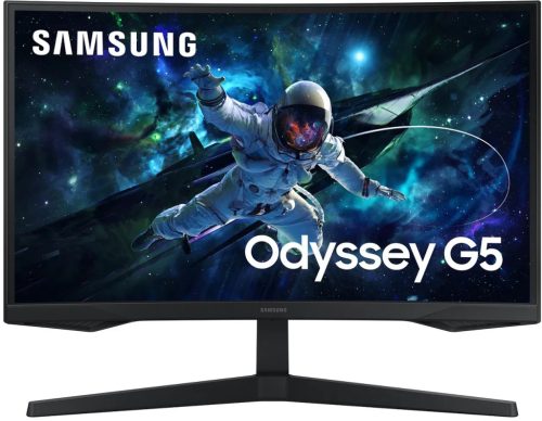 Samsung 27" LS27CG552EUXEN QHD VA 165Hz HDMI/DP ívelt gamer monitor