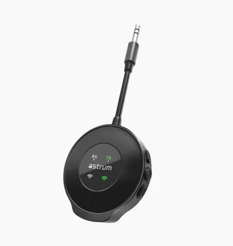 Astrum BT230 hordozható vezeték nélküli TX / RX Bluetooth V5.3 audió vevő