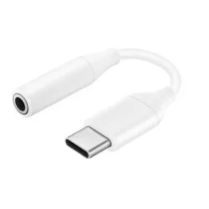 Samsung EE-UC10JUWE Type-C - 3,5mm jack gyári átalakító kábel fehér (c jack)