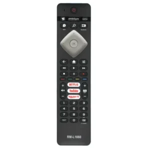 PIL6284B 398GR10BEPHN távirányító PHILIPS Smart LED TV-hez, NETFLIX RM-L1660 HQ