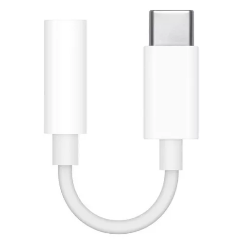 BLISZTERES Apple Type - C - 3,5 mm-es jack gyári átalakító adapter fehér (MW2Q3ZM/A)