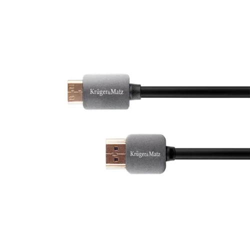 KM0325_Kruger-Matz_HDMI-Mini_HDMI_kabel_1-8m KM0325 Krüger&Matz HDMI - Mini HDMI kábel 1,8m
