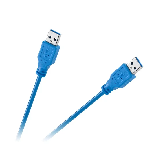 KPO2900_USB_30_Dugo-dugo_kabel-(AM-AM)_1-8m KPO2900 USB kábel, USB3.0 Dugó - dugó, 1,8m