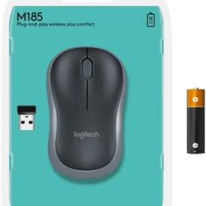Logitech M185 Wireless Mouse Grey