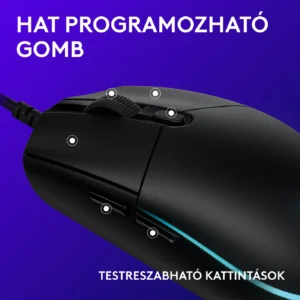 Logitech G102 LightSync Gamer Black