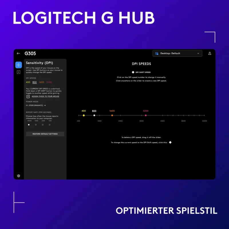 Logitech G305 LightSpeed Wireless gaming mouse