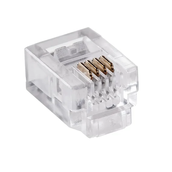 Krimpelhető telefondugó 6P4C