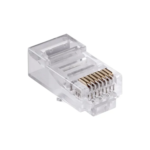 TEL0052_Telefon_dugo_8P_8C_CAT_6e Krimpelhető UTP dugó, RJ45 8P8C
