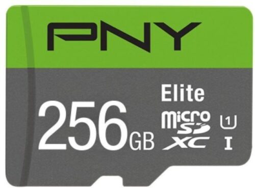 PNY 256GB microSDXC Elite Class 10 UHS-I V10 A1
