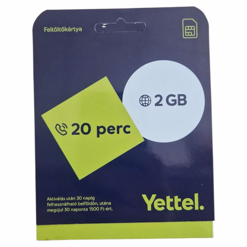 res_924f54785f7e1f24f6f112e0cfcb499e Yettel aktiválatlan sim kártya 20 perc lebeszélhetőséggel és 2GB mobilnettel