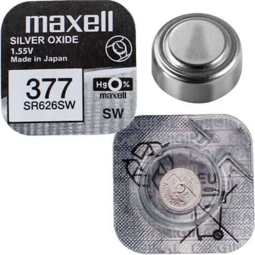 Maxell 377 Alkáli Gombelem 1db/csomag